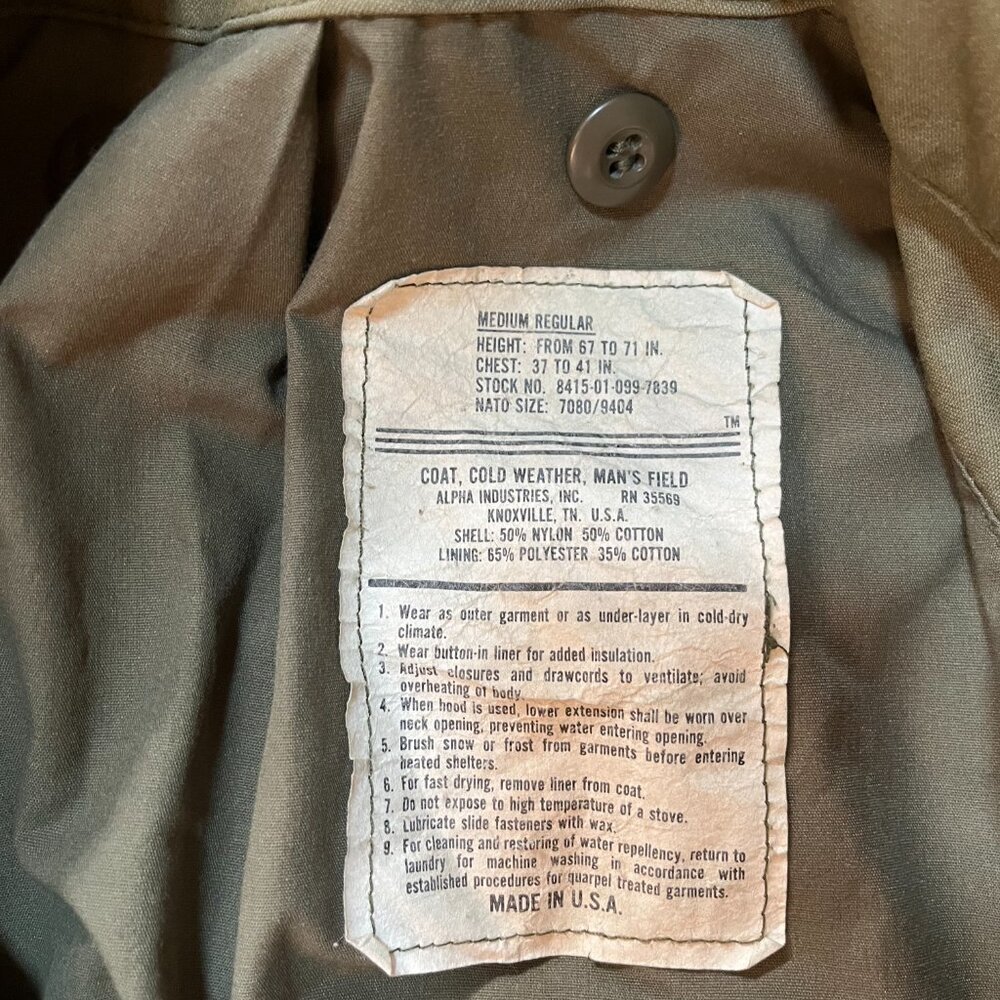 Authentic Army Jacket - image 2